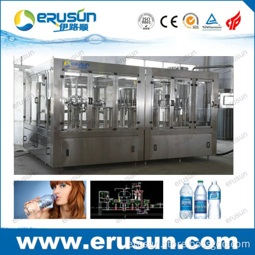 Natural Spring Water Packing Machine in Round Pet Bottle of 600ml
